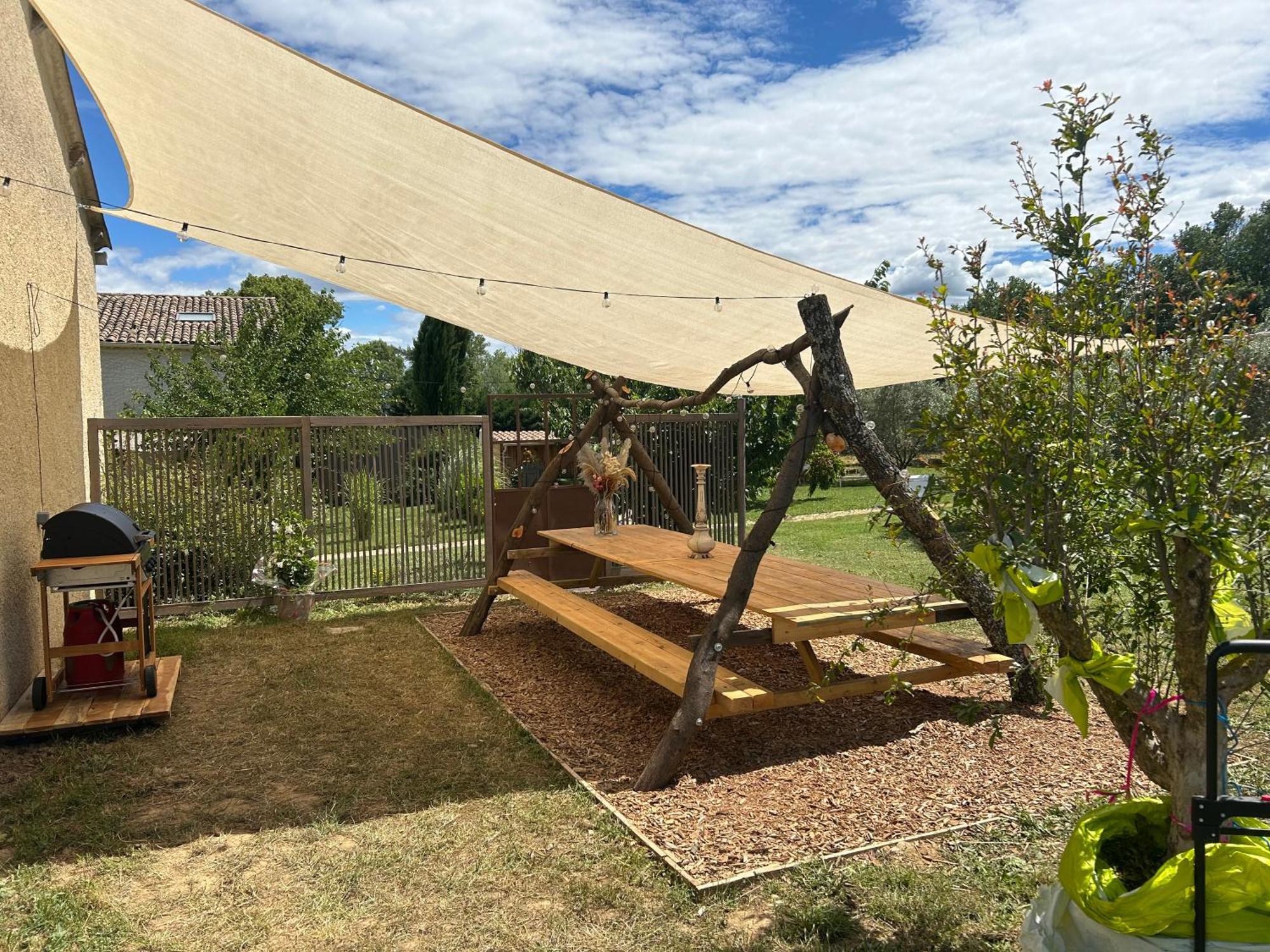 Sous Les Etoiles En Provence, Gite Les Bambous Lurs Bagian luar foto